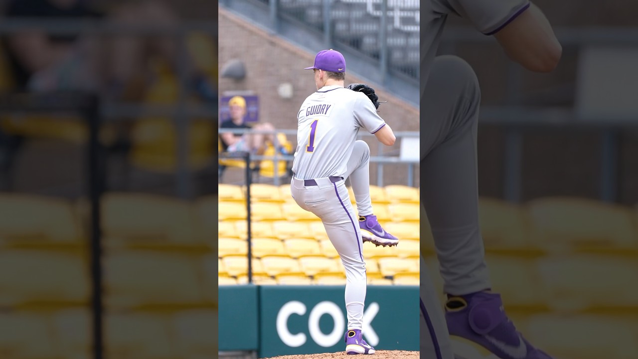 Gavin Guidry is BACK and READY🔥#lsubaseball