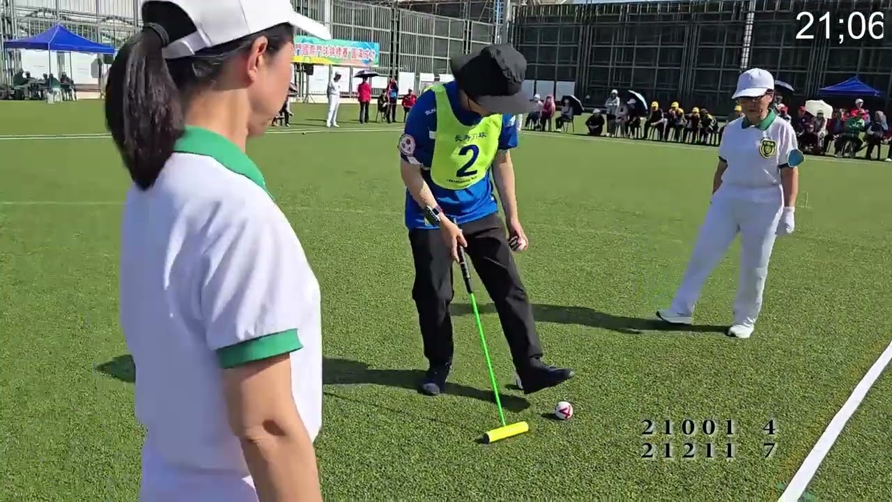 2025澳門國際門球錦標賽(單人)準決賽: 鍾國彤(珠海) 對 郭博(北京)
