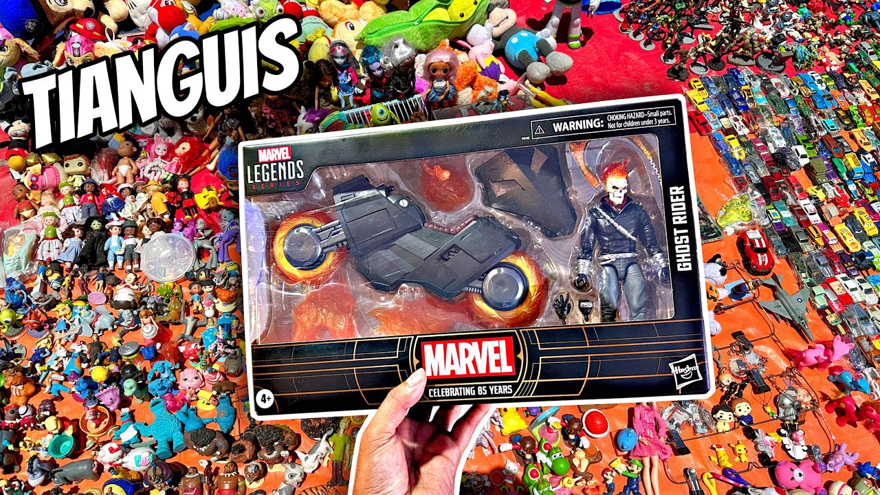 Estos JUGUETES Compré En El TIANGUIS de Figuras Coleccionables