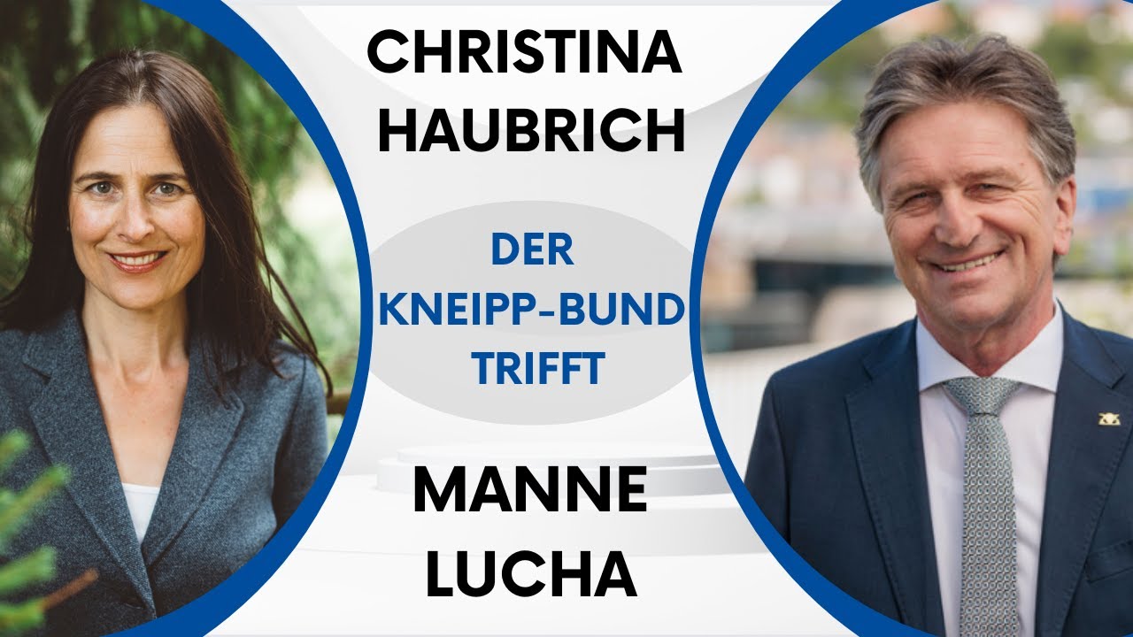 Kneipp-Bund-Präsidentin Christina Haubrich im Gespräch mit Manne Lucha | Kneipp-Bund-TV