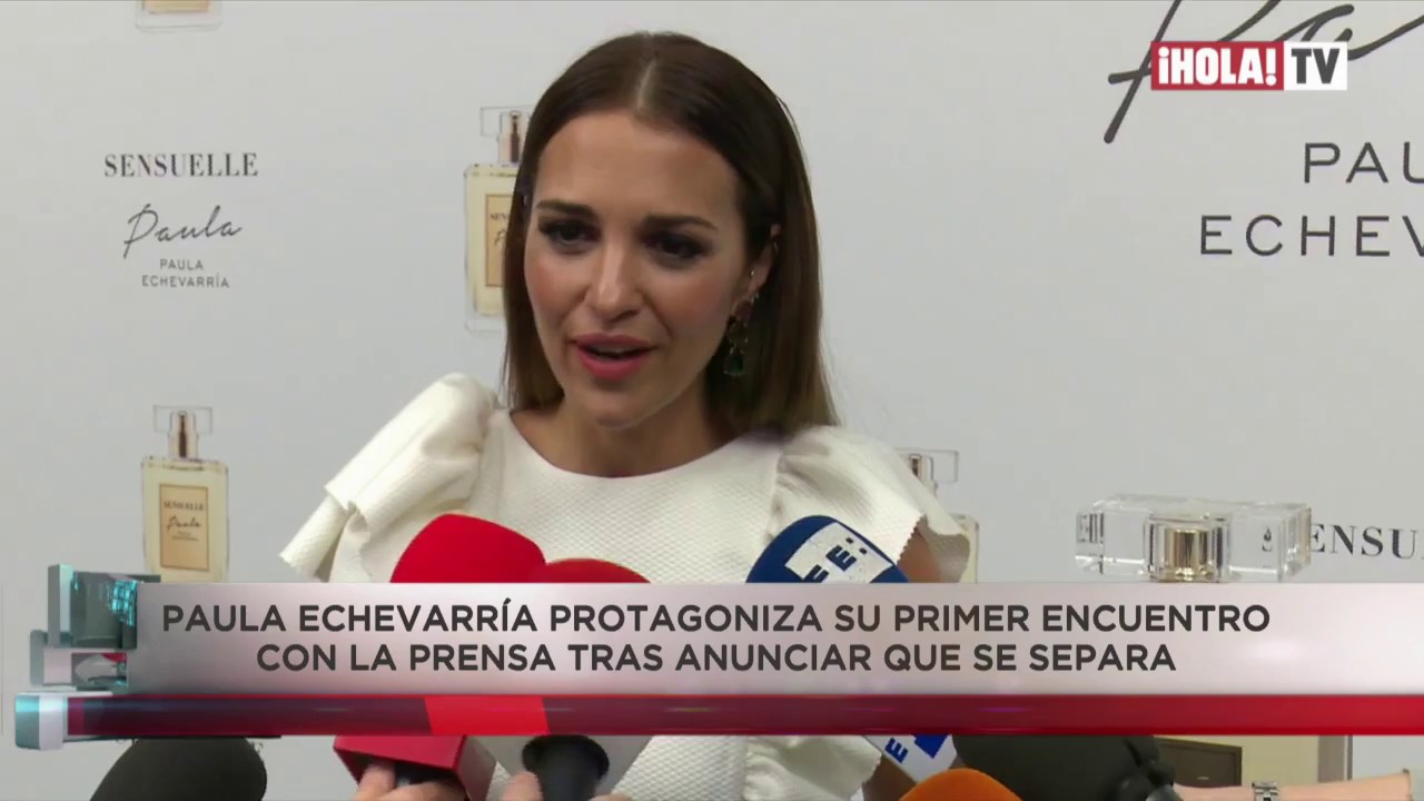 Paula Echevarría habló tras su ruptura con David Bustamante | La Hora ¡HOLA!