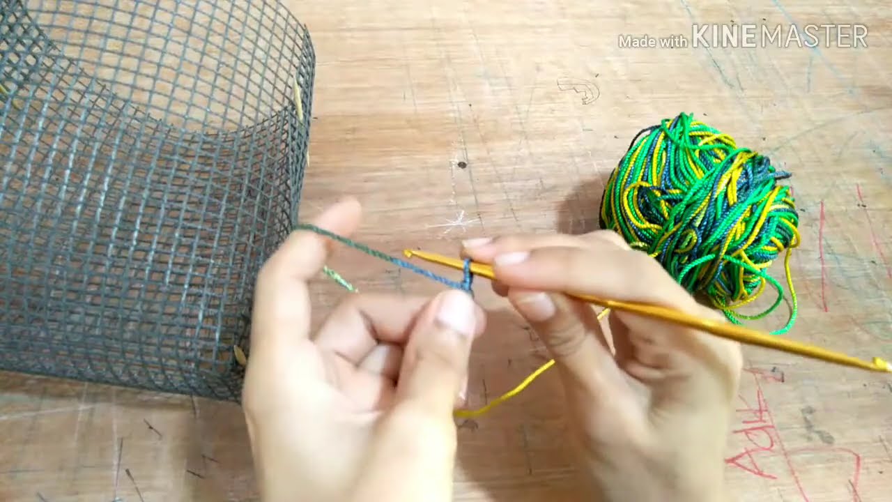 TUTORIAL RAJUT JARING #PART 1