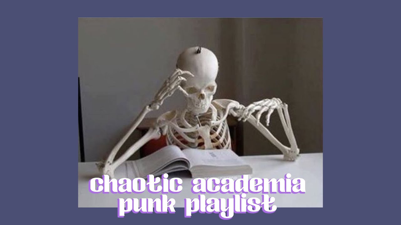 A chaotic academia punk playlist for your coming of age movie 🎬🍿💿
