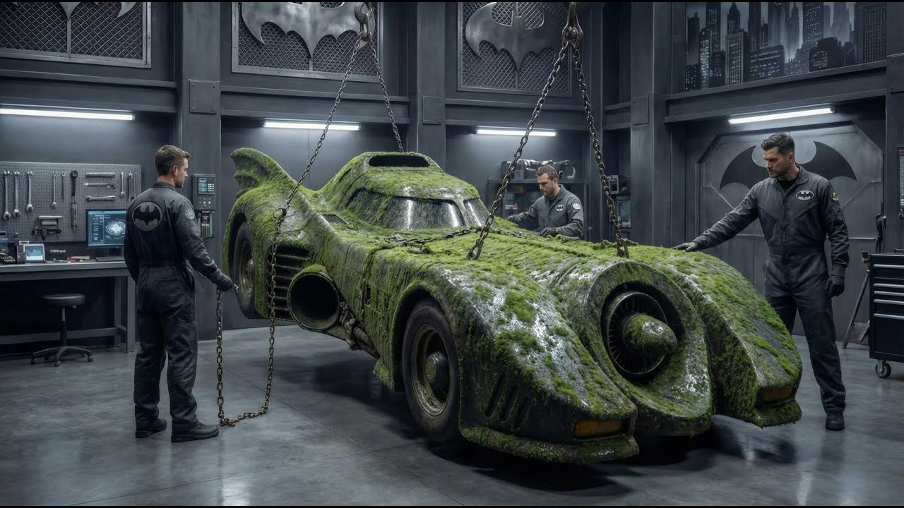Explorers Discover Forgotten Batmobile in Cave – Epic Restoration Process