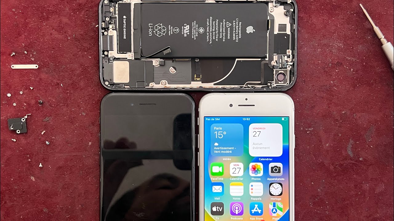 Recycler un iPhone RSE a fond 😊😊