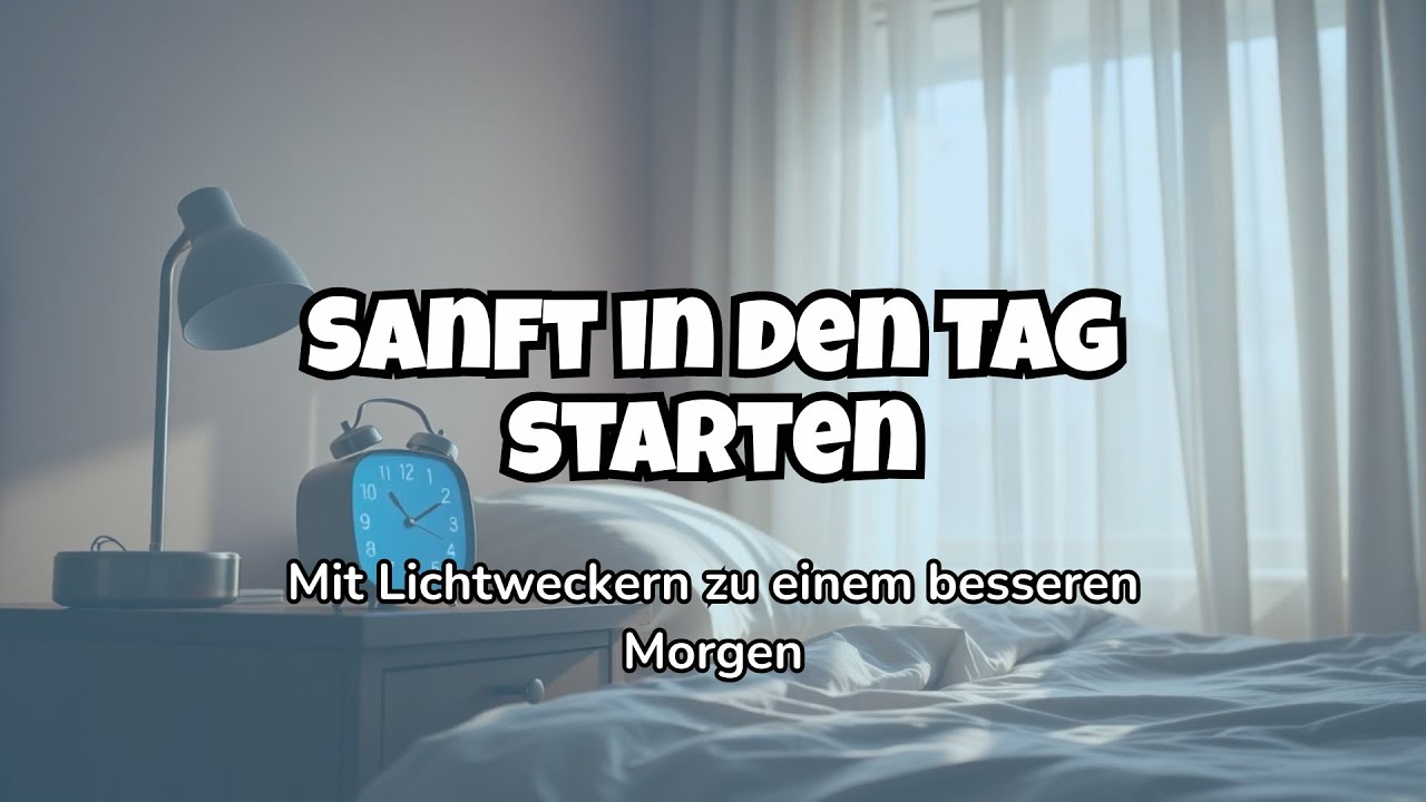 Sanft Aufwachen: Wie Lichtwecker Deinen Morgen revolutionieren k&ouml;nnen! #Lichtwecker #gesunderschlaf