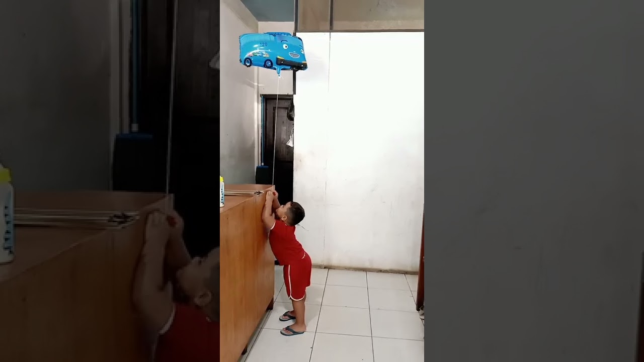 balon karakter tayo #tayo #tayothelittlebus #ngakak