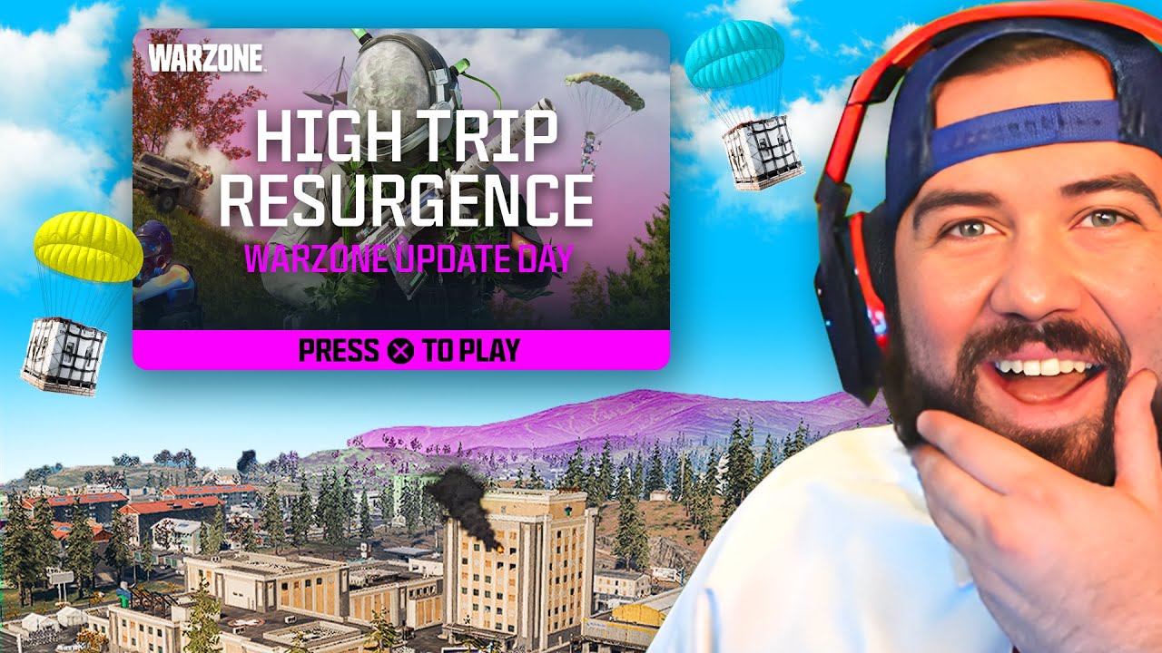 Warzone UPDATE DAY! High Trip Resurgence is BACK!