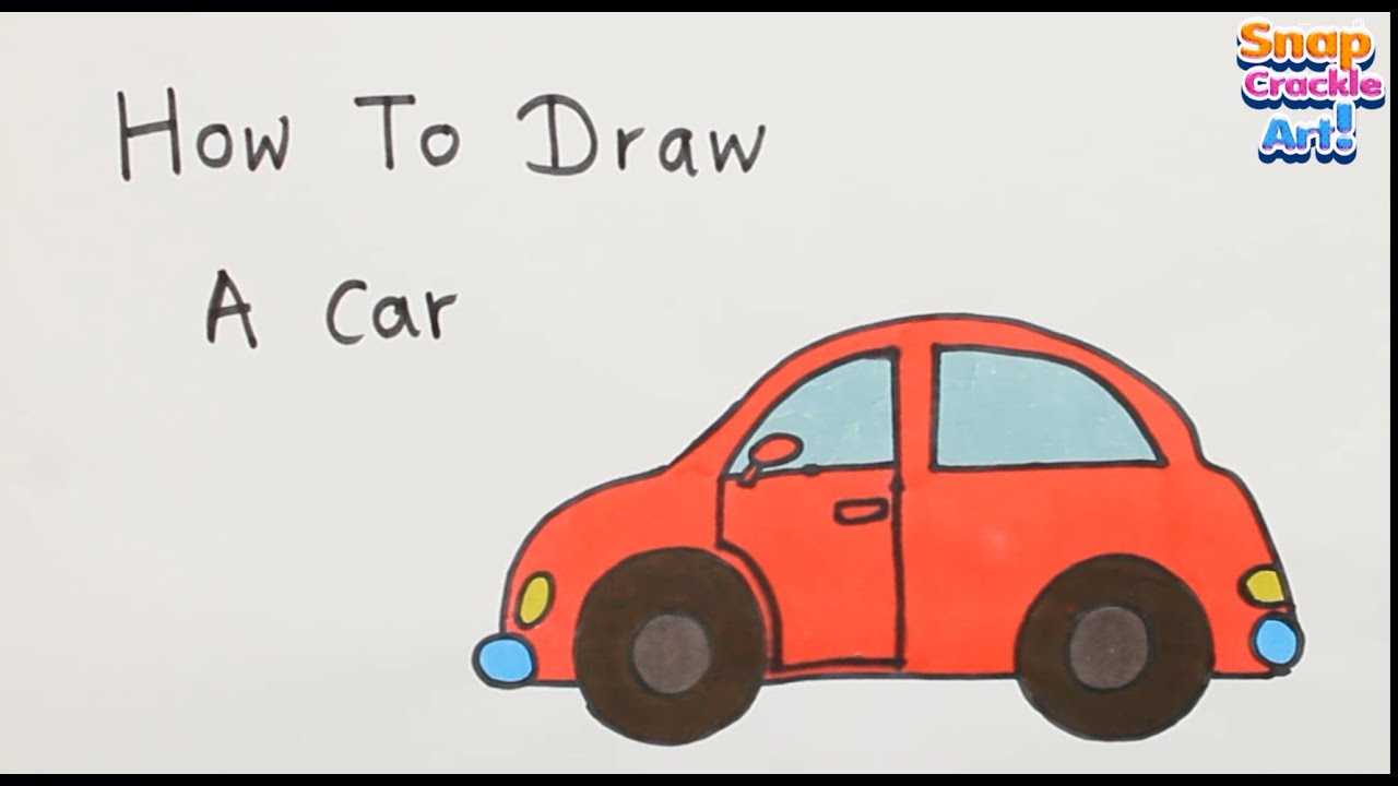 How To Draw A Car Step By Step | Drawing Lesson Made Fun