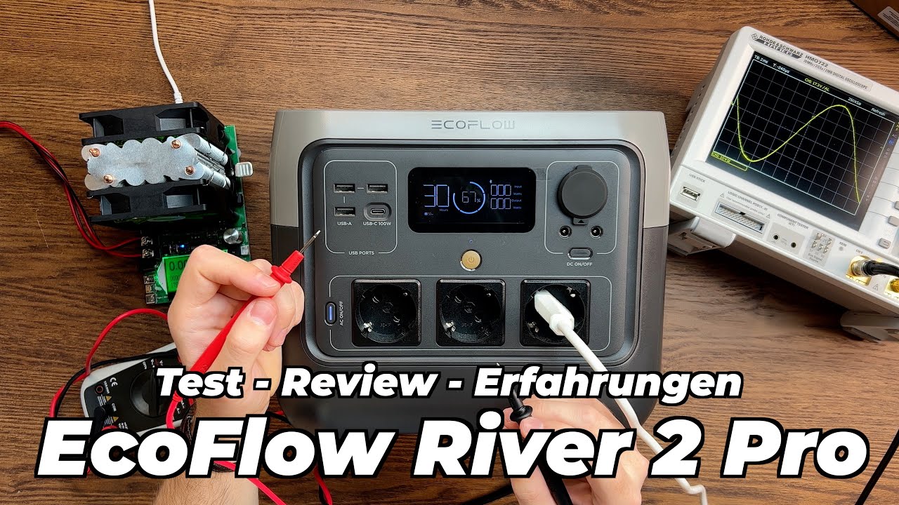 EcoFlow River 2 Pro Powerstation Test - Review - Erfahrungen