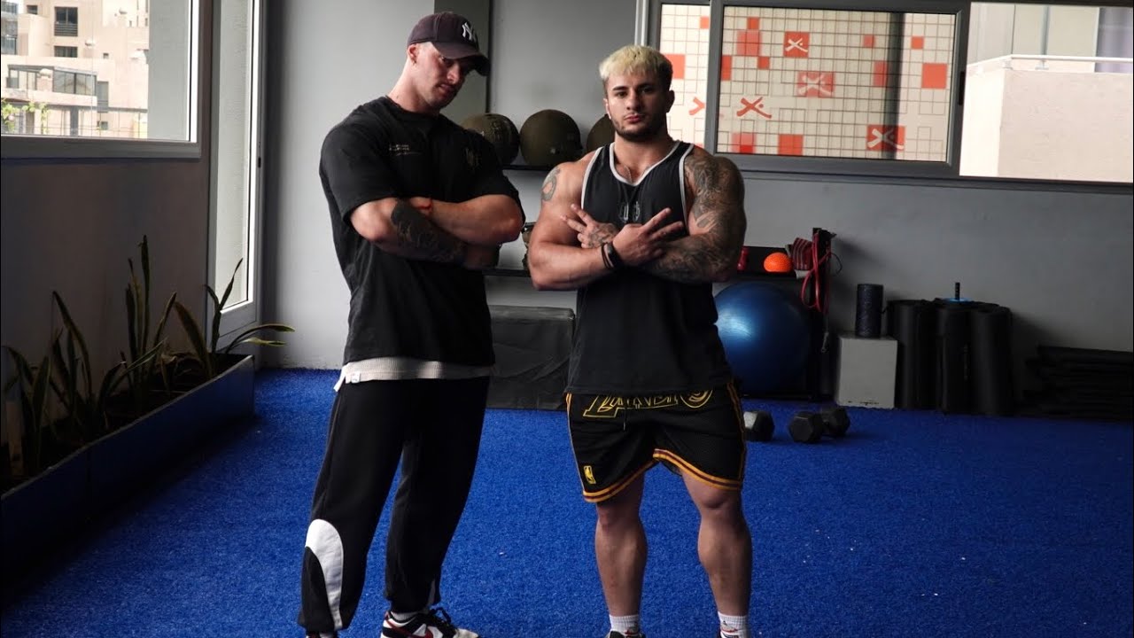 DÍA de ESPALDA con UNA DE LAS PROMESAS del CULTURISMO ARGENTINO 🇦🇷 | LUCCA VALHALLA