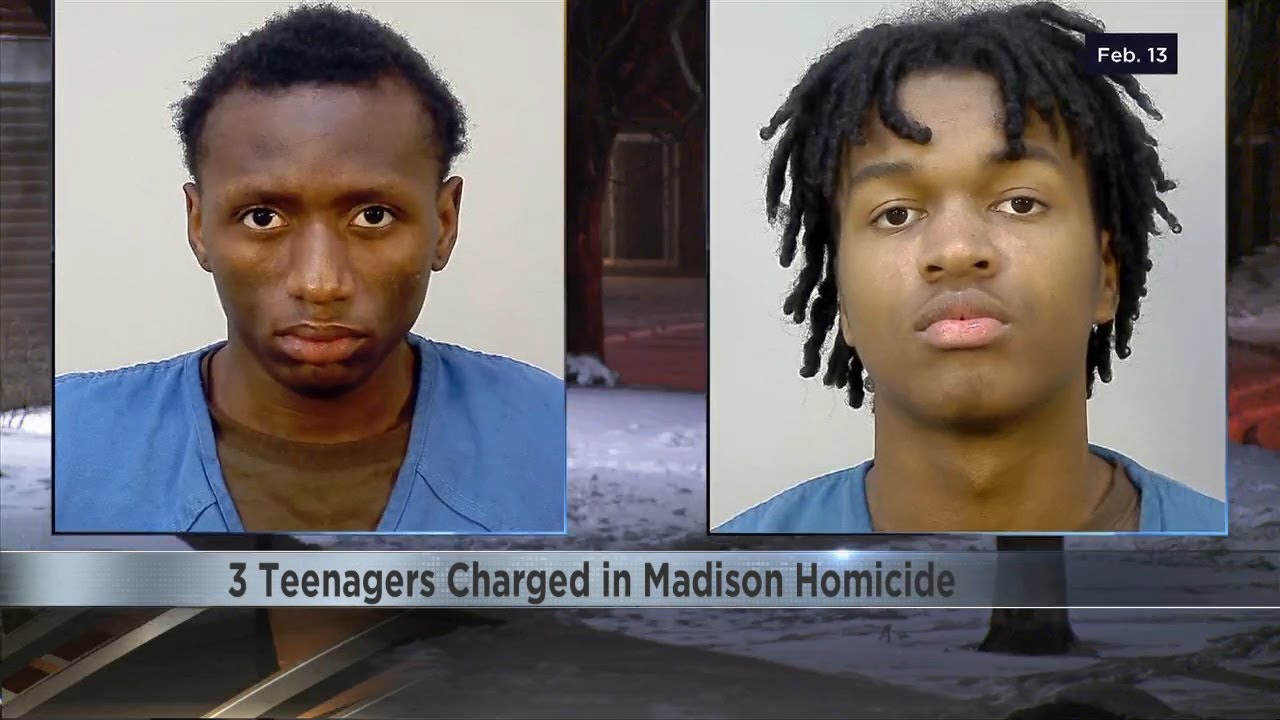 3 teenagers charged in connection to Madison homicide