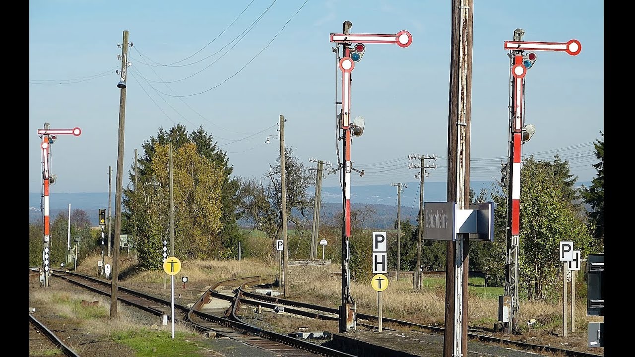 Eisenbahnnostalgie KEIN Weltspartag in Beienheim Bahnhof (Oktober 2012)