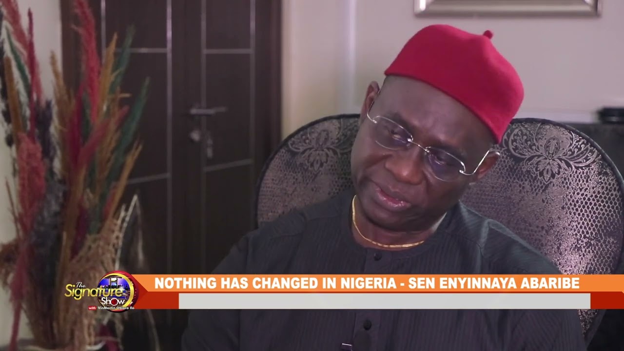 SignatureTv Interview with Sen. Enyinnaya Abaribe