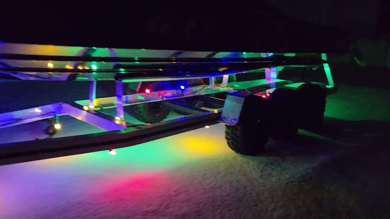 SUPER SONICWAKE 48 Trailer Added Lights 🌞 