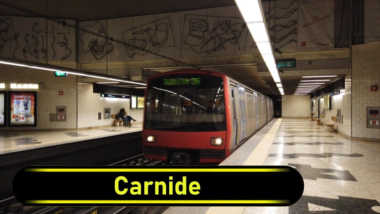 Metro Station Carnide - Lisbon 🇵🇹 - Walkthrough 🚶