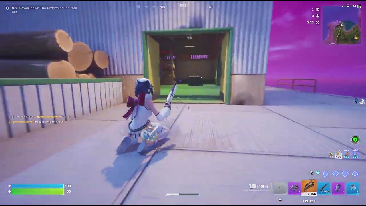 Fortnite solo win 7204