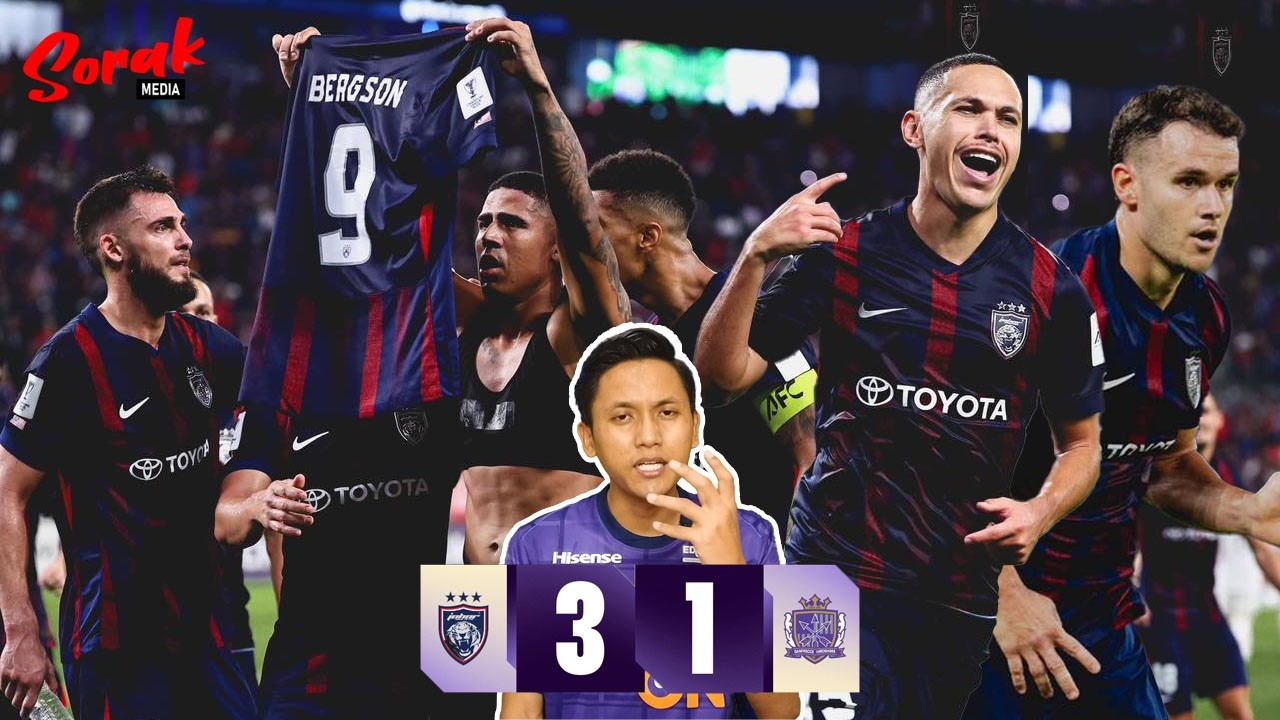 Round of 16 ACLElite: JDT vs Sanfrecce Hiroshima