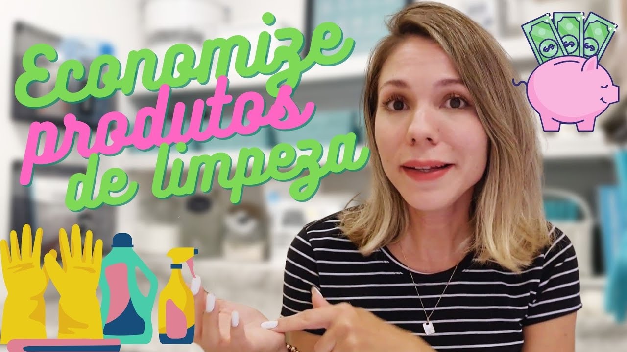5 dicas para economizar produtos de limpeza