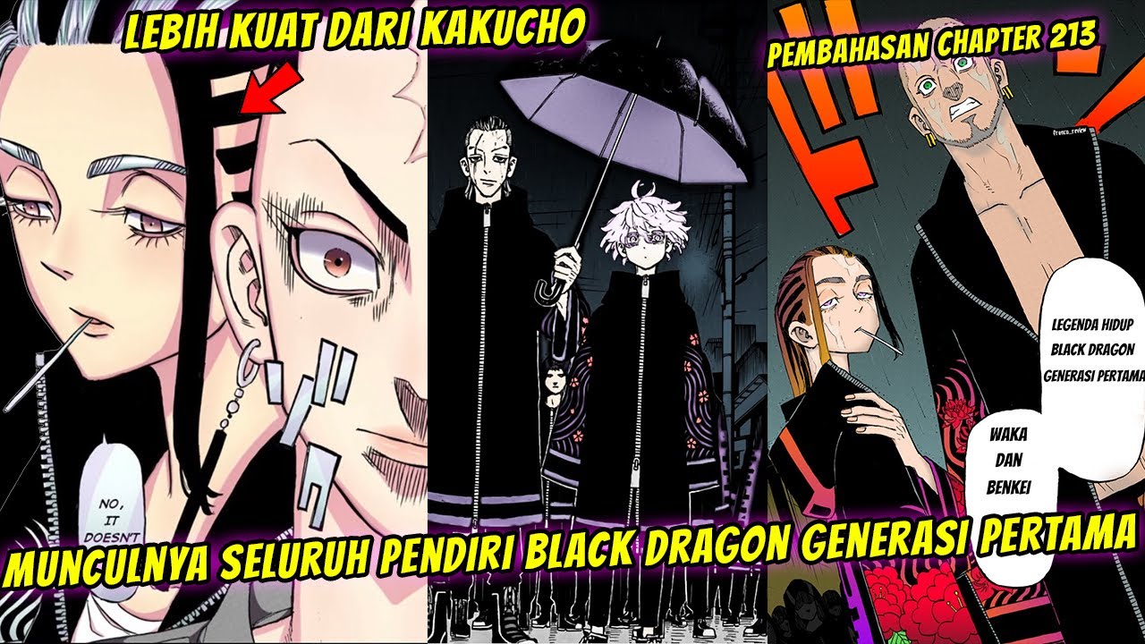 DRAKEN IS BACK! TAKEMICHI JADI REBUTAN! MUNCULNYA WAKA & BENKEI! DUO MAUT BLACK DRAGON GENERASI SATU