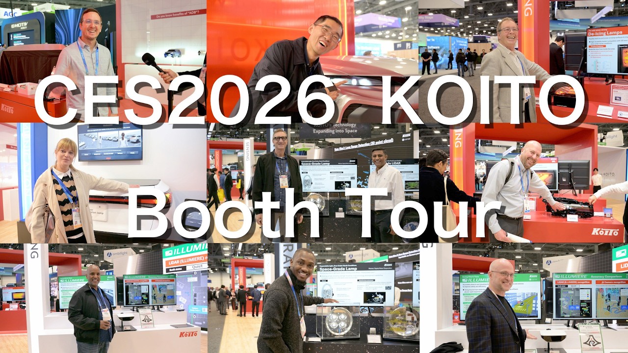 CES2026 KOITO Booth Tour