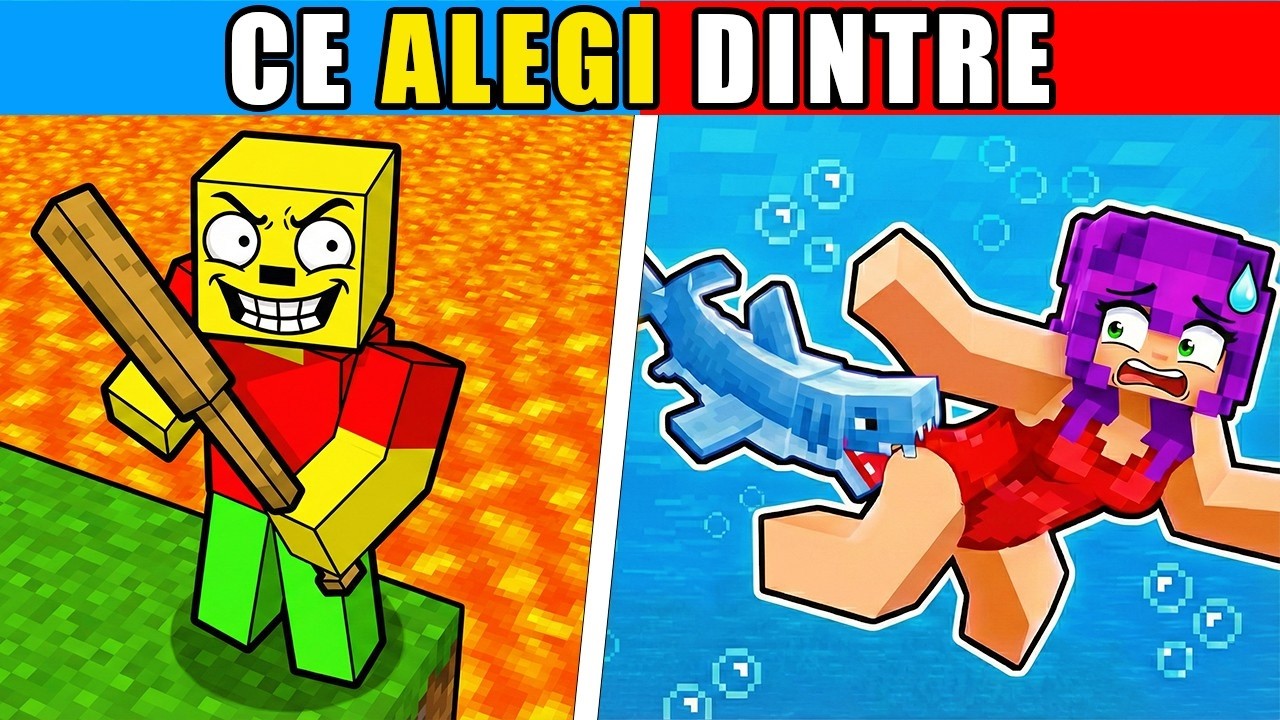 CE ALEGI DINTRE? Alegeri EXTREME