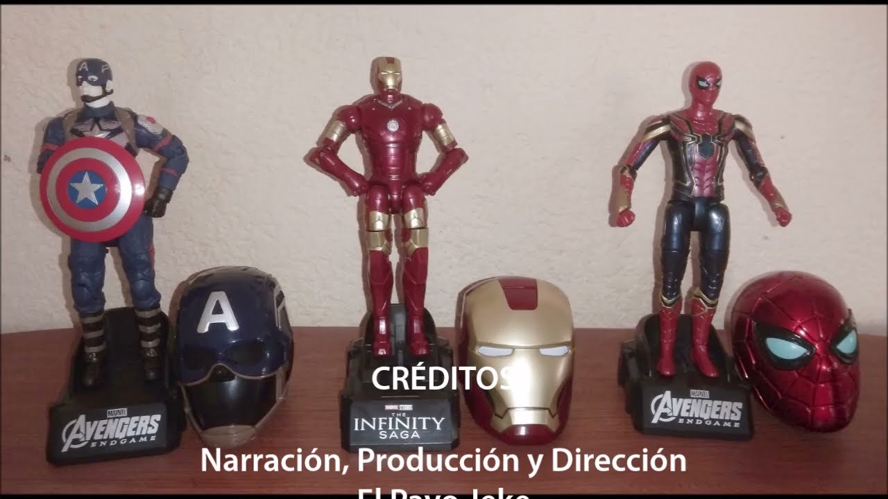 JUGUETES DEL PAVO 45. Iron Man y Iron Spider de Morstorm.