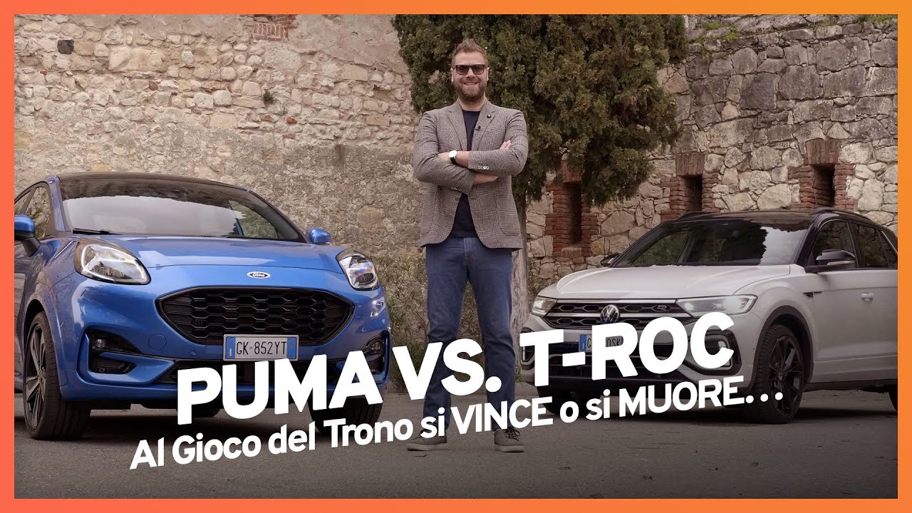 Ford Puma vs. Volkswagen T-Roc: sfida tra le SUV più VENDUTE