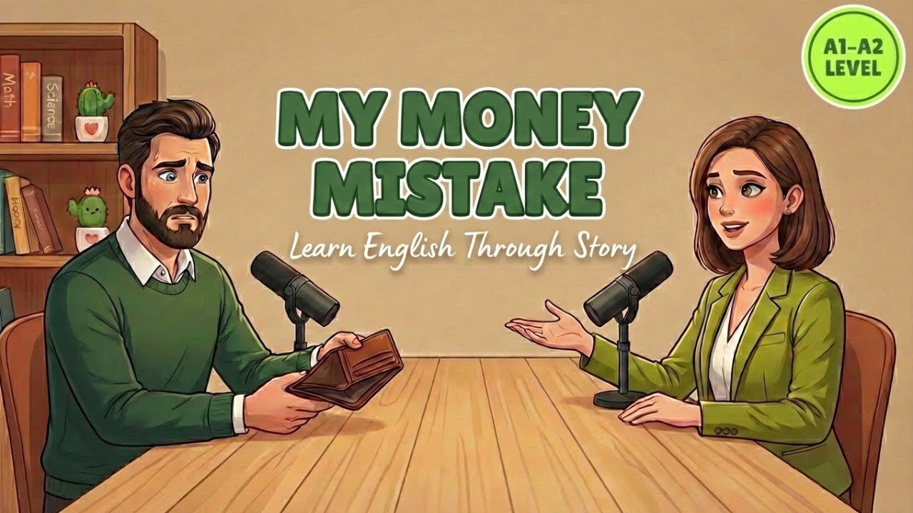 My Money Mistake 💸 || Learn English Through Story || Level 1 Graded Reader