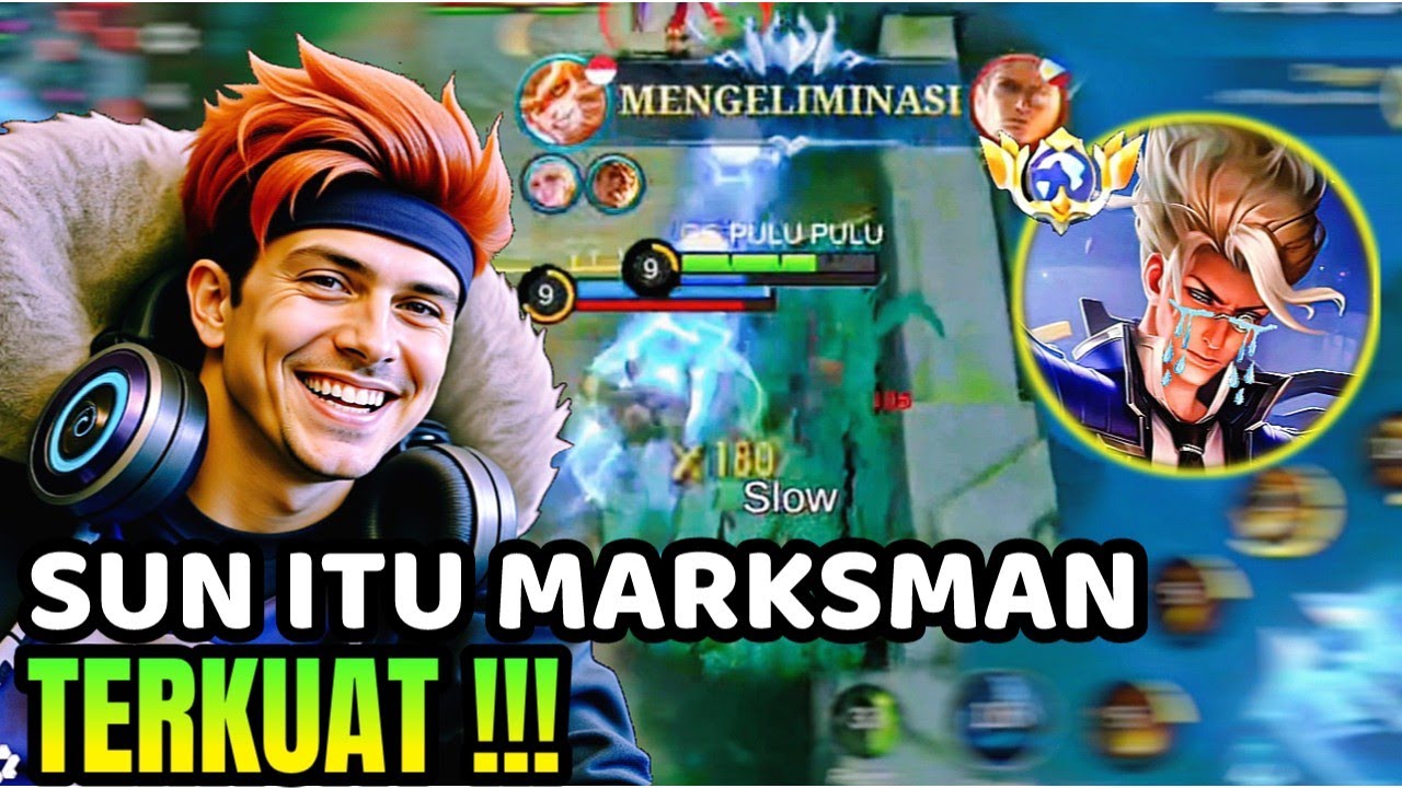 META SUN GOLD LANE LAGI! INI BUILD SUN PENGHANCUR MARKSMAN - Mobile Legends