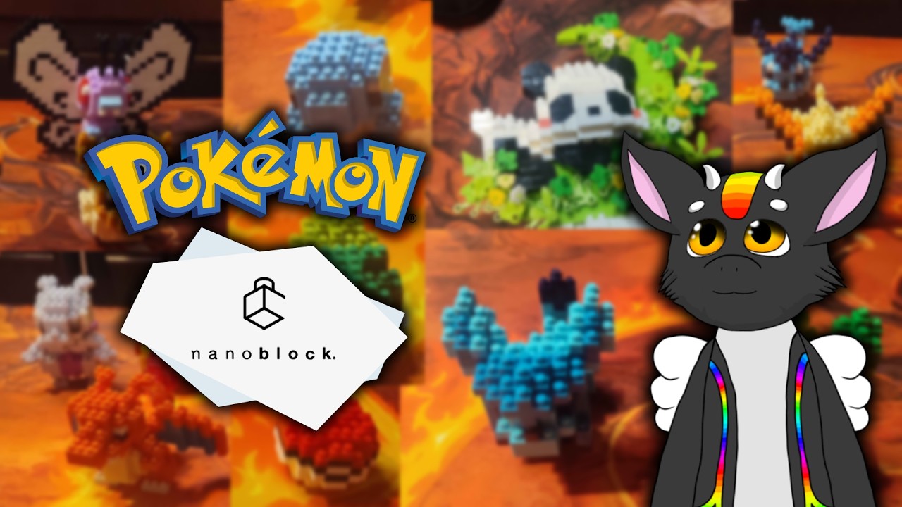 Lets build some starter Pokemon - Building Nanoblock Pokemon