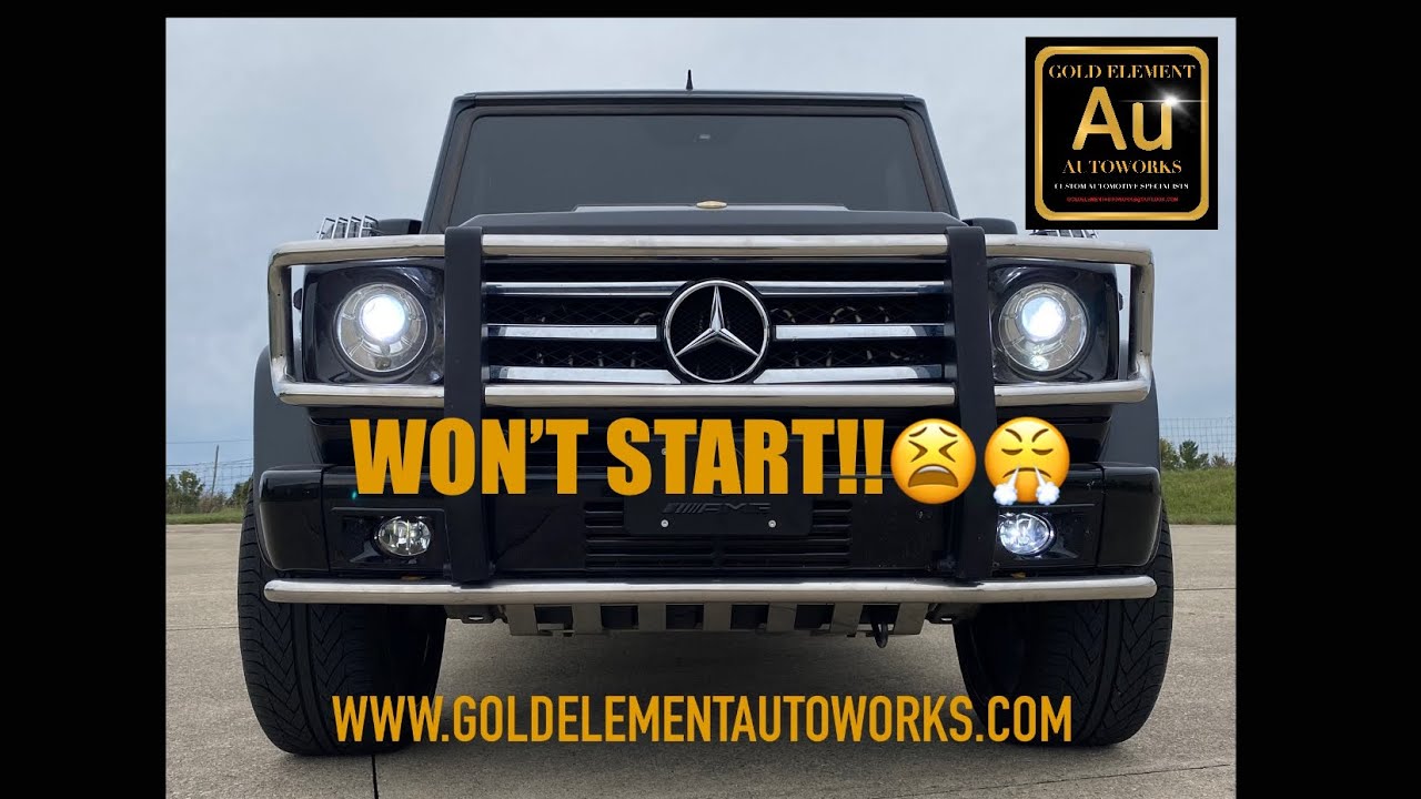 G55 Mercedes No Crank - No Start Problem & Fuse Relay Issue G550 G500