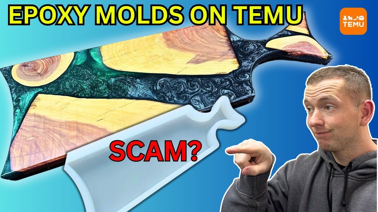 Я купил форму для эпоксидной смолы TEMU. Что может пойти не так? Творите по-настоящему за копейки...