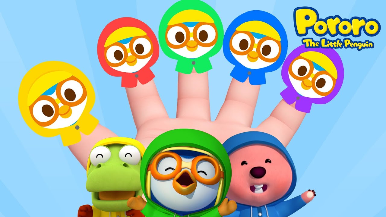 Keluarga Jari Pororo | Lagu Anak Indonesia | Nyanyi sama Pororo | Lagu Sajak