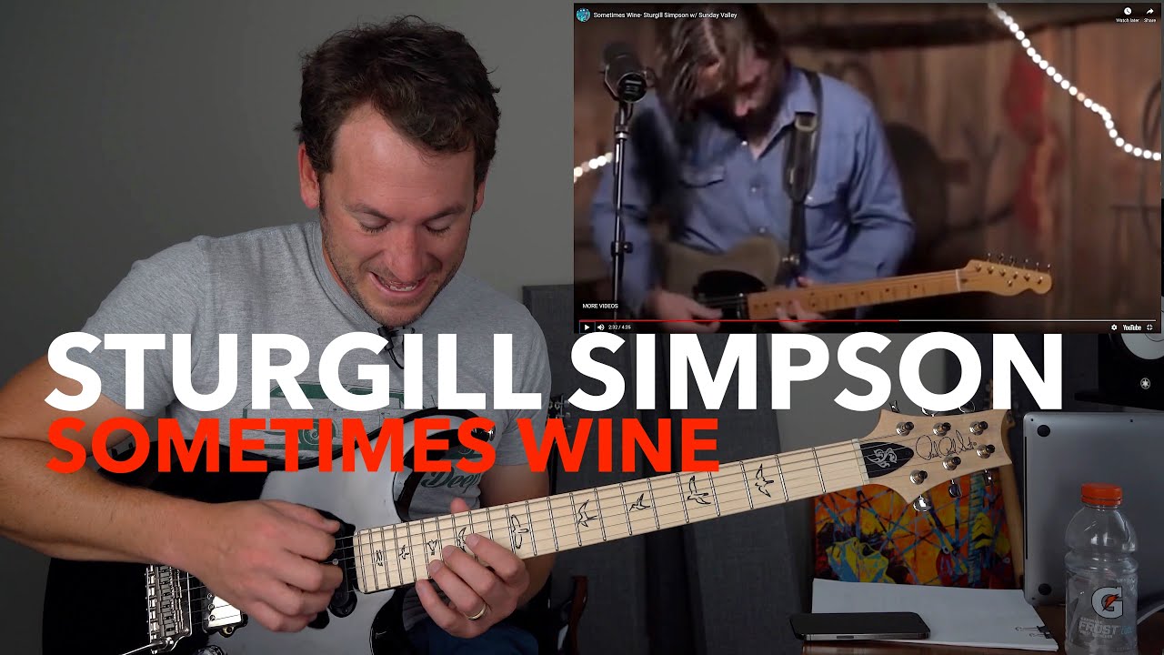 Guitar Teacher REACTS: Sometimes Wine - Sturgill Simpson w/ Sunday Valley