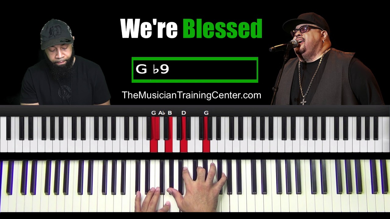We're Blessed Piano Cover and Tutorial - Fred Hammond