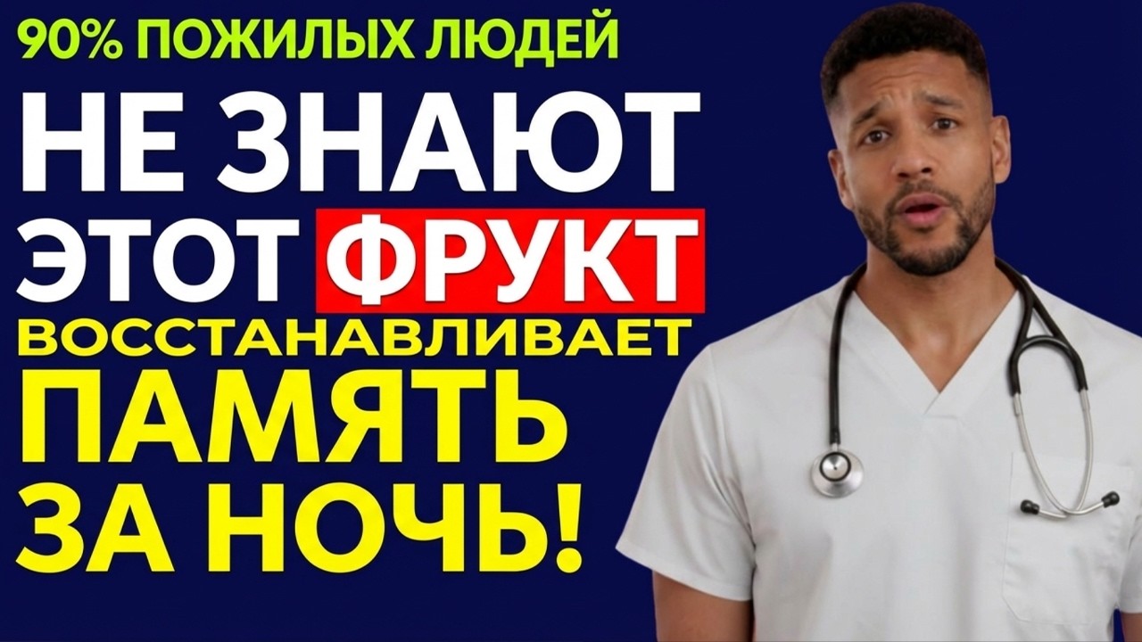 Пожилые люди 3 мощных фрукта, которые омолаживают клетки мозга и усиливают память за одну ночь