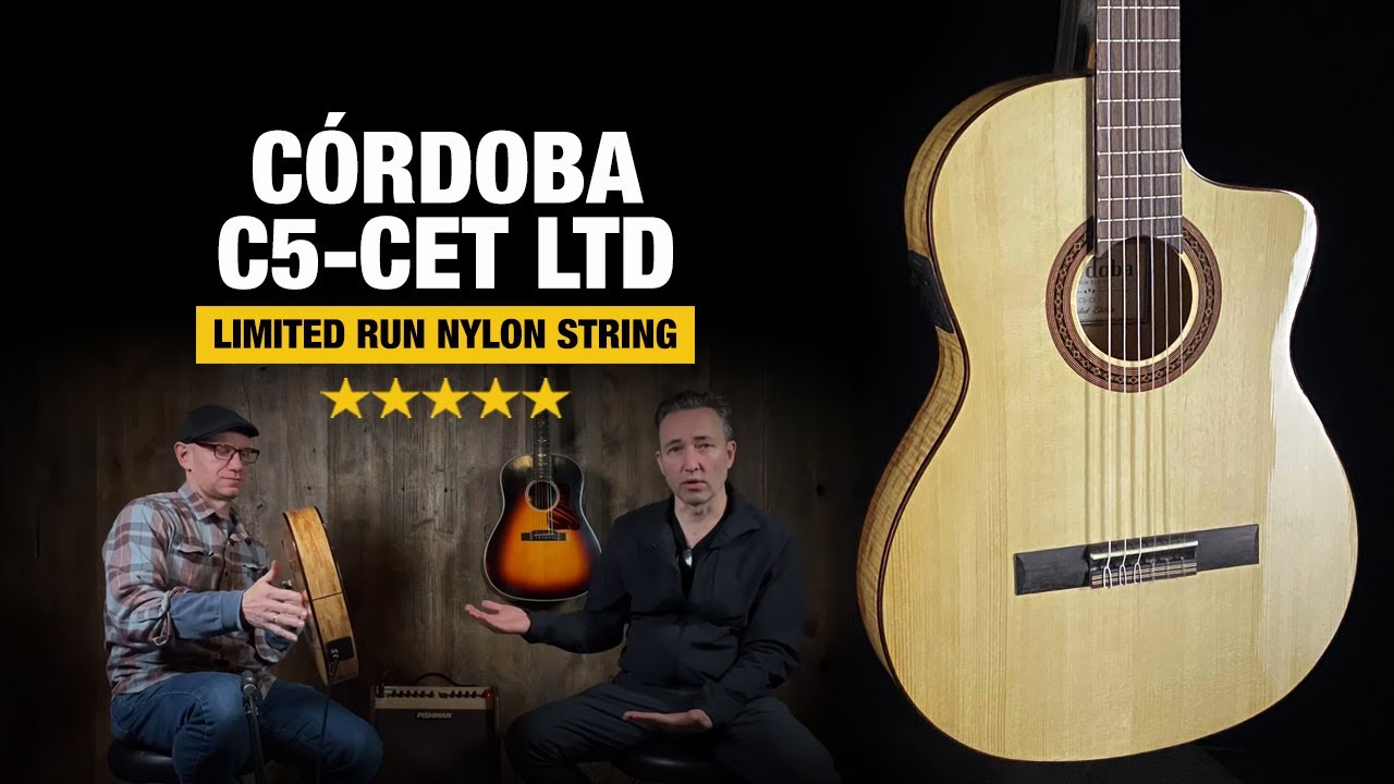 Гитара Cordoba C5-CET Spalted Maple Limited с нейлоновыми струнами