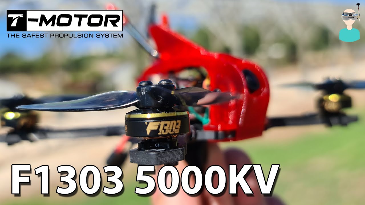 T-Motor F1303 Motors - Thrust Tests & Flight Footage