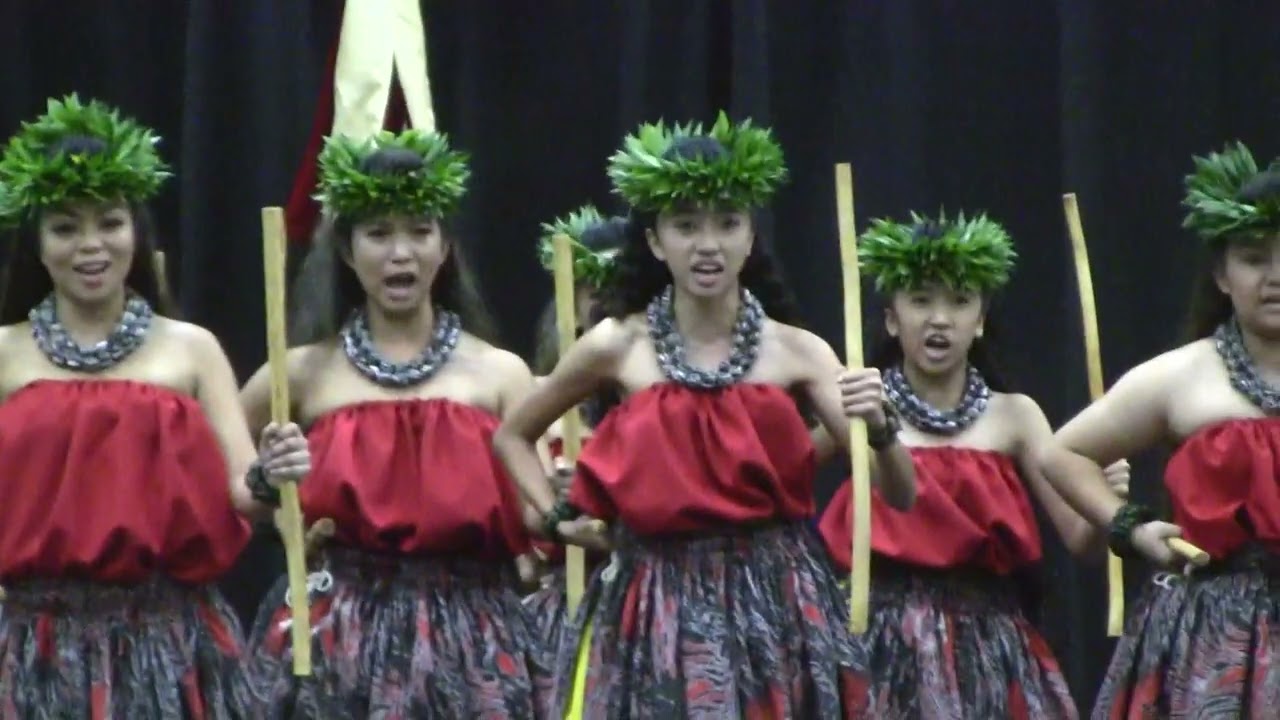 Hālau Hula 'O Hokulani-2022 Iā ‘Oe E Ka Lā-Wahine Kahiko-“Ua A Hau I Ke Ahi ‘O Pele”