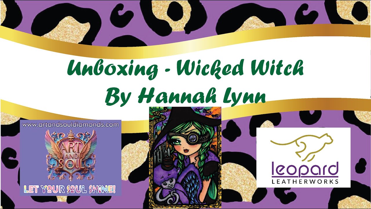 Sneak Peek - Wicked Witch by Hannah Lynn - Unboxing from Art And Soul Diamonds