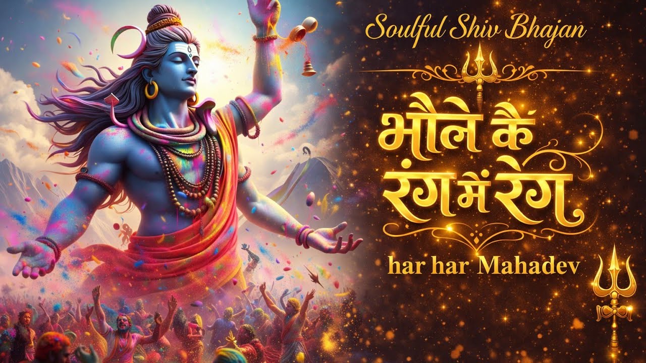 🌼 Latest Soulful Shiv Bhajan 2026 | Soulful Hindi 2026 भोले के रंग में रंग जाऊँ
