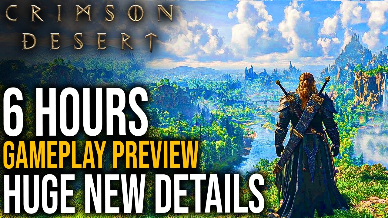 CRIMSON DESERT - HUGE 6 Hour Gameplay Reveal , New Mechanics & Combat Changes - PERFORMANCE GAMEPLAY