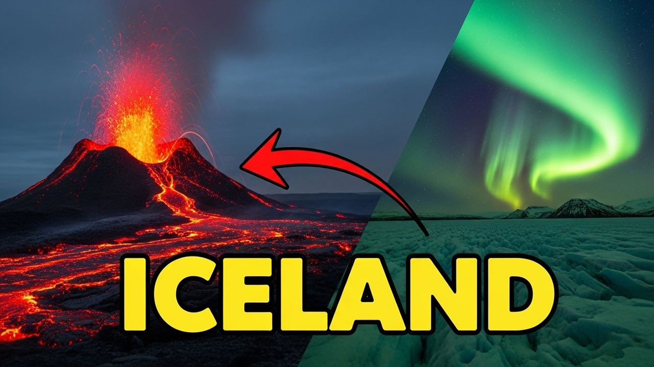 Epic Iceland: Waterfalls, Lava & Northern Lights | 4K