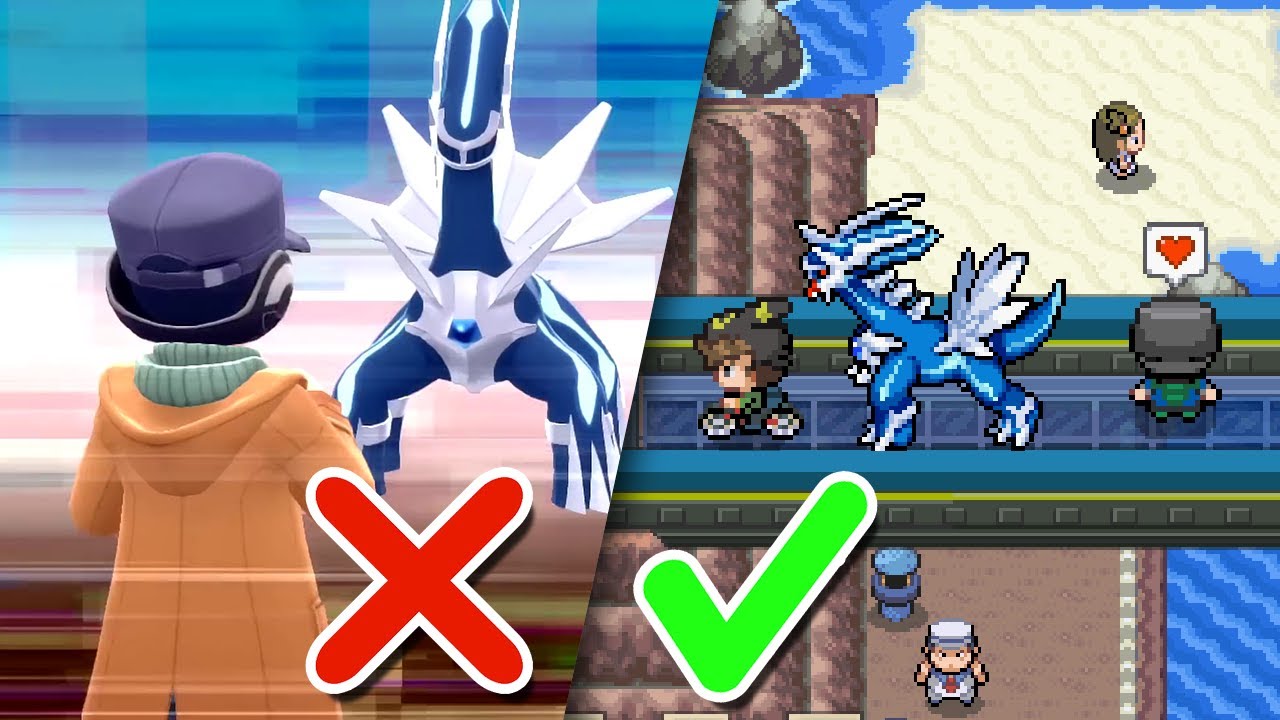 POKEMON DIAMANTE BRILLANTE y PERLA RELUCIENTE SON LOS PEORES JUEGOS DE POKEMON
