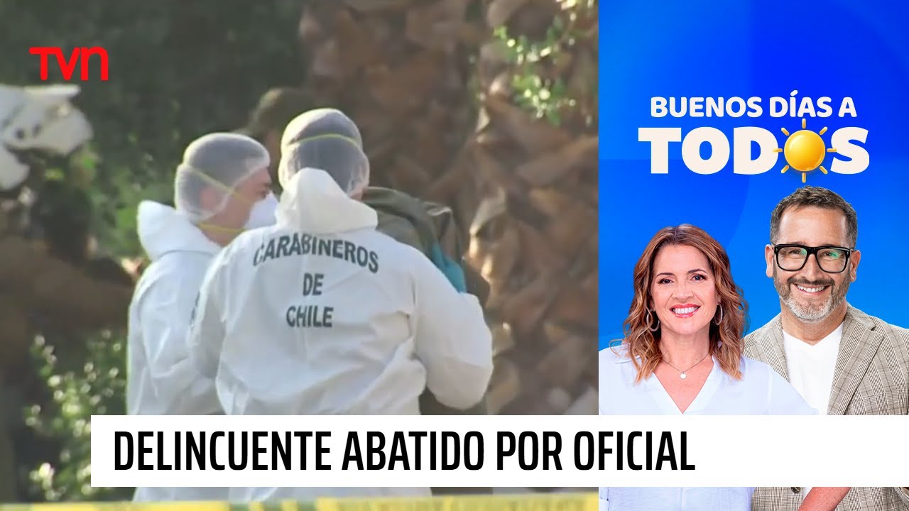 Delincuente muere abatido por oficial de Carabineros víctima de intento de turbazo en Quilicura