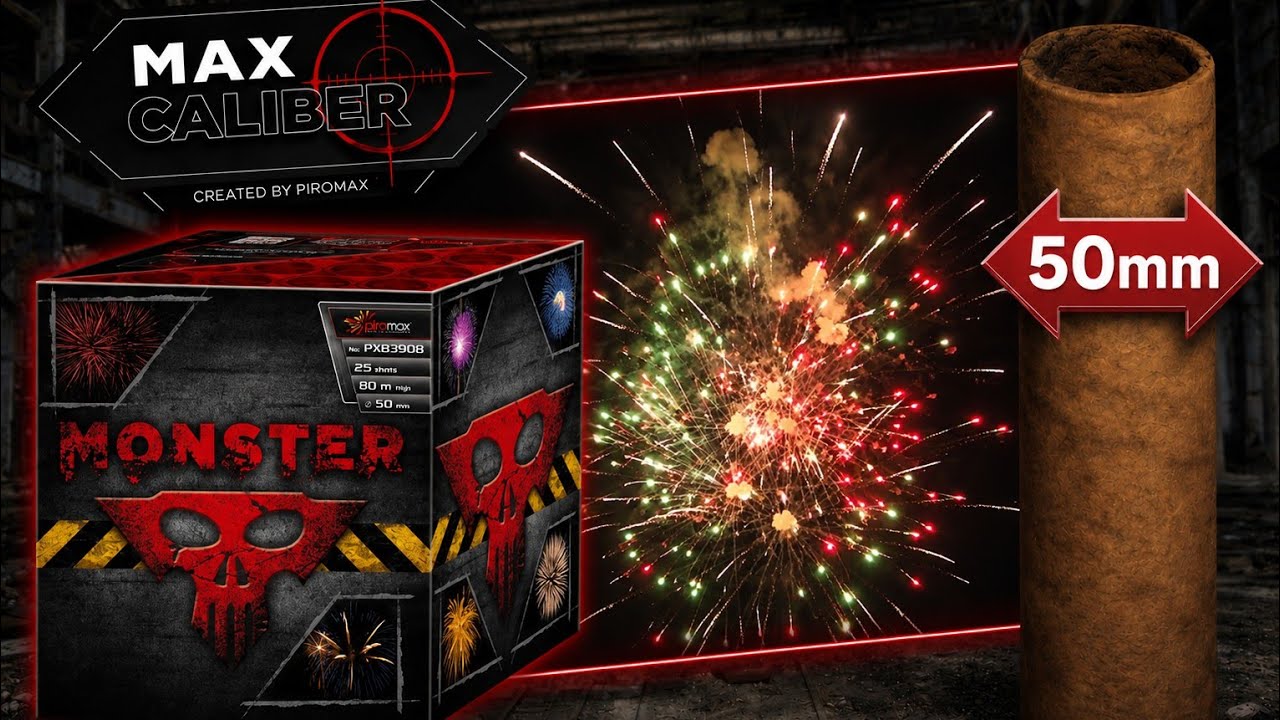 PXB3908 - MONSTER - Piromax Fireworks