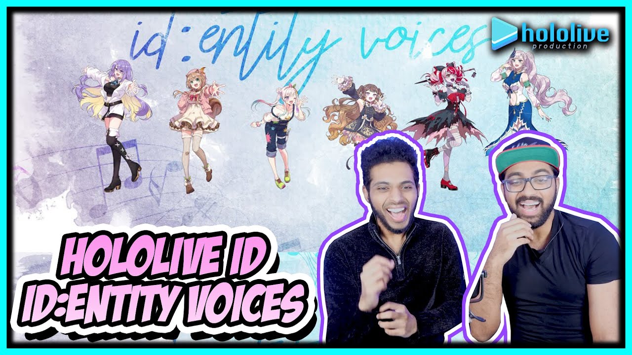 HOLOLIVE ID - IDENTITY VOICES REACTION (HOLOLIVE ID ORIGINAL SONG)