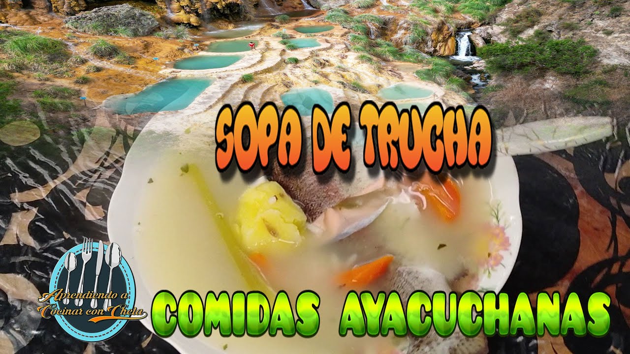 como preparar sopa de trucha