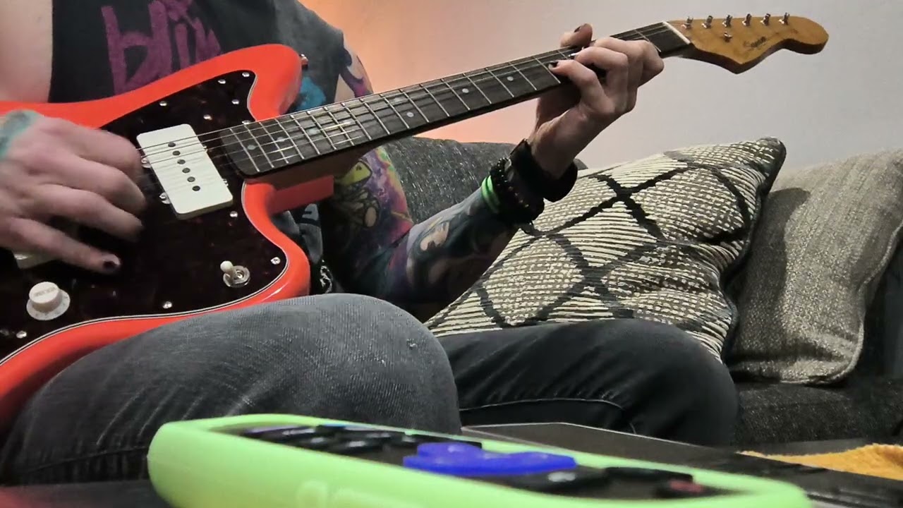 First Date blink-182 guitar cover, new jazzmaster 
